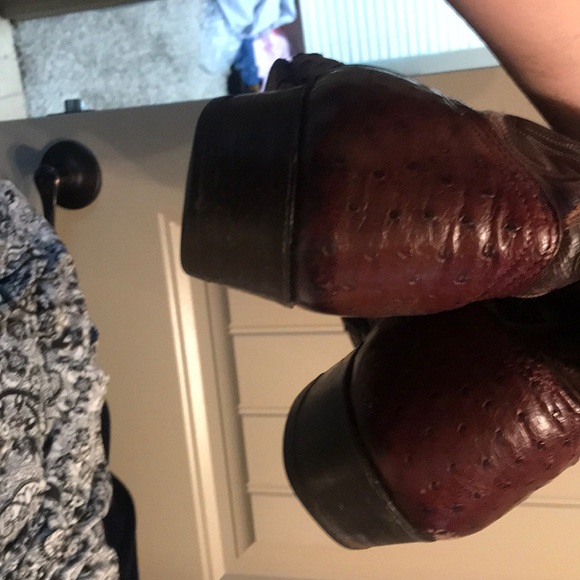 Nocona Full Quill Ostrich Boots - Picture 2 of 3